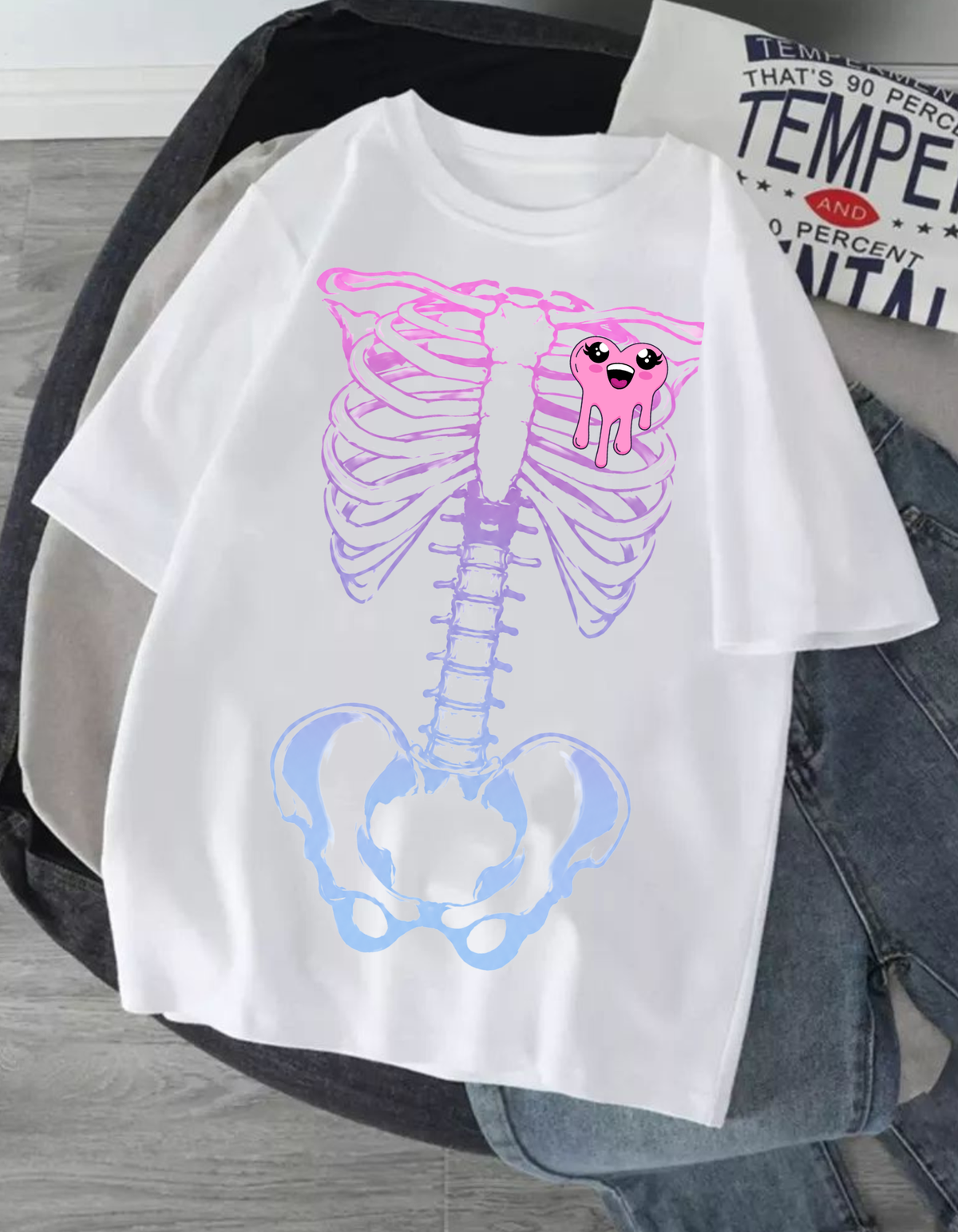 Women's Bone Structure Oversized T-Shirt