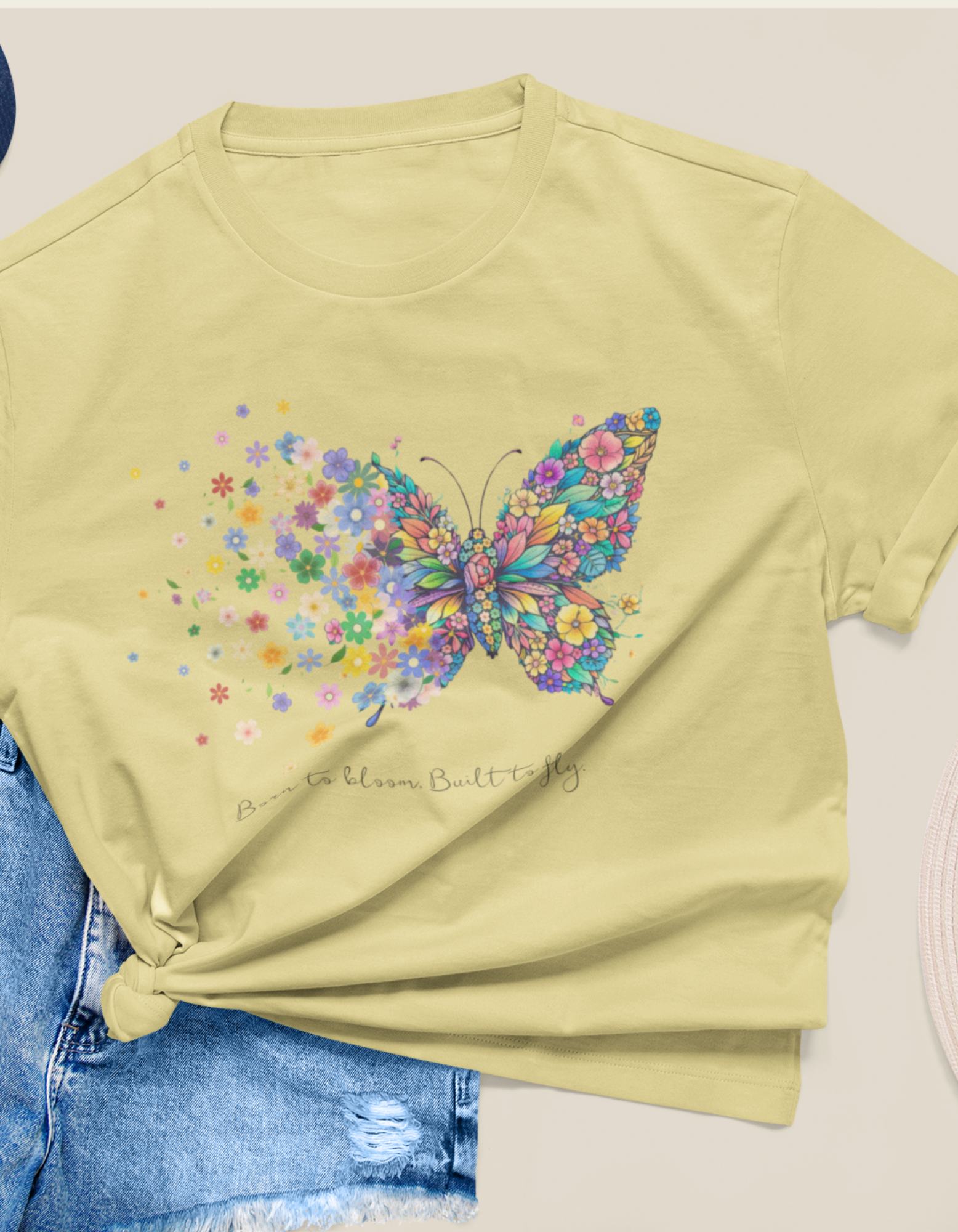 Women's Oversized Born to Bloom T-Shirt