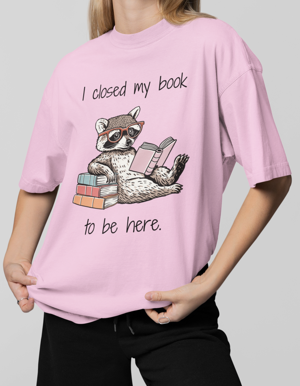 Unisex Oversized T-Shirt for Book lovers
