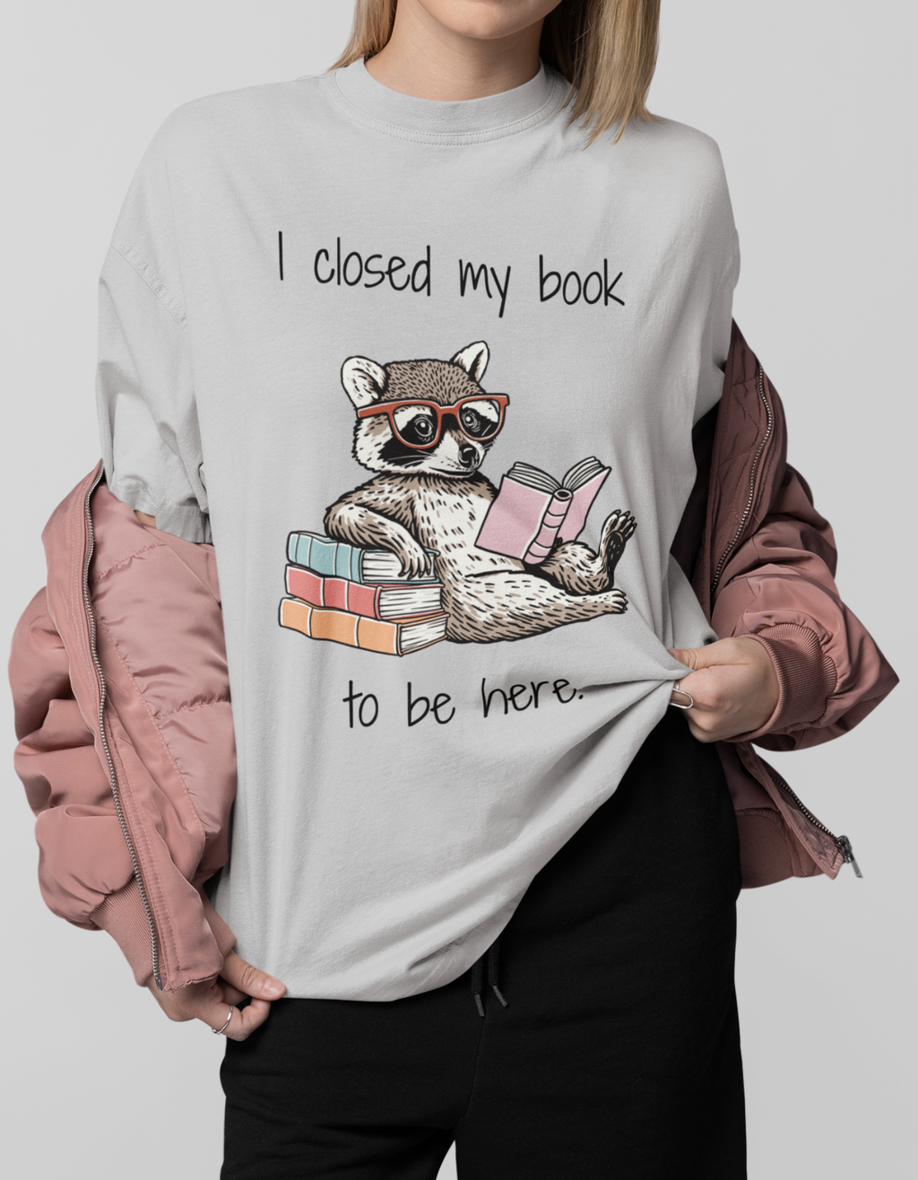 Unisex Oversized T-Shirt for Book lovers