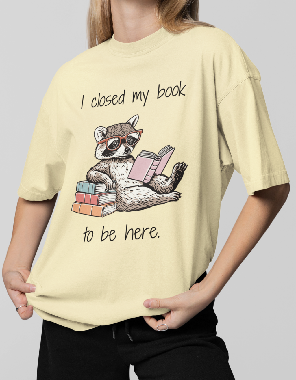 Unisex Oversized T-Shirt for Book lovers