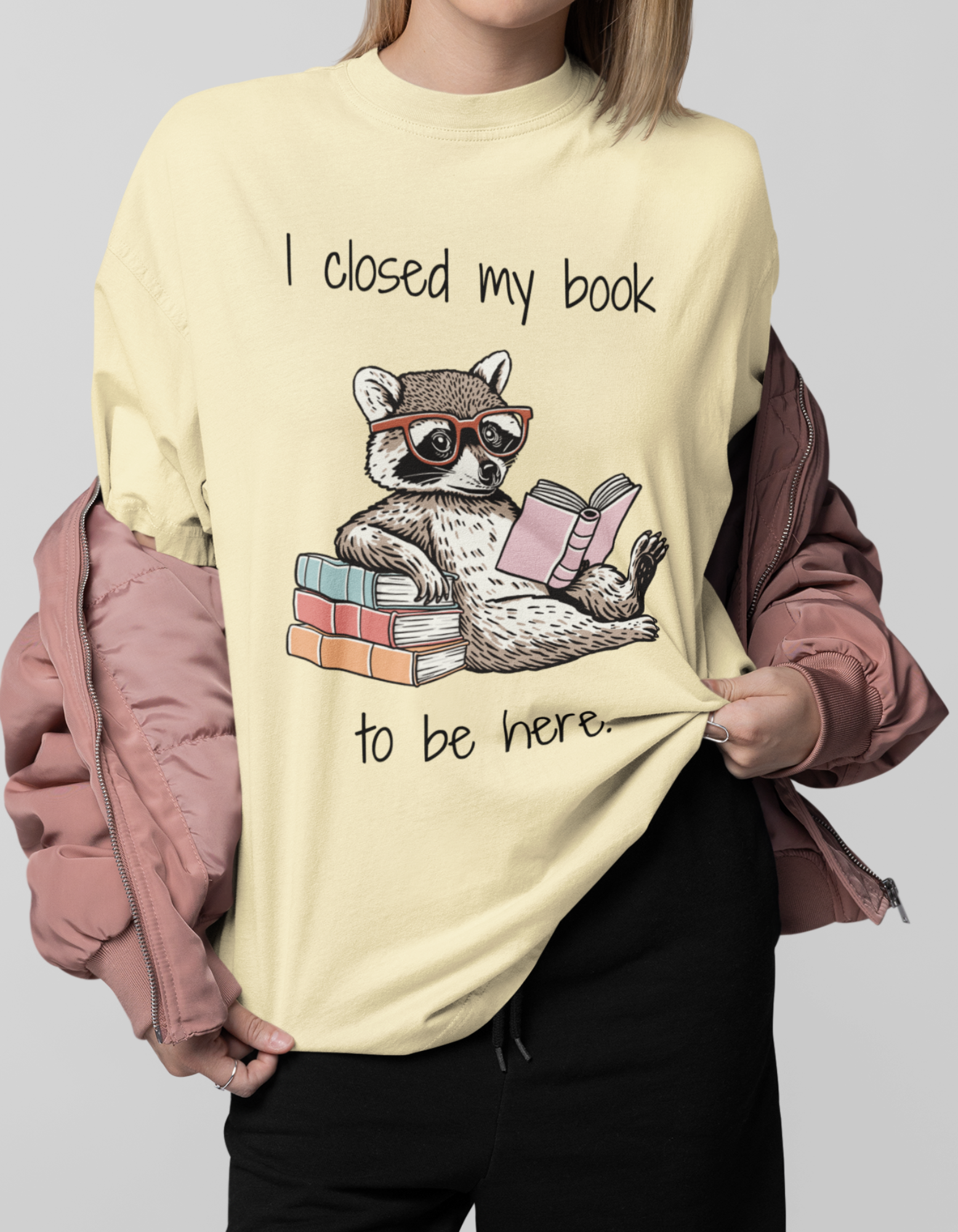 Unisex Oversized T-Shirt for Book lovers