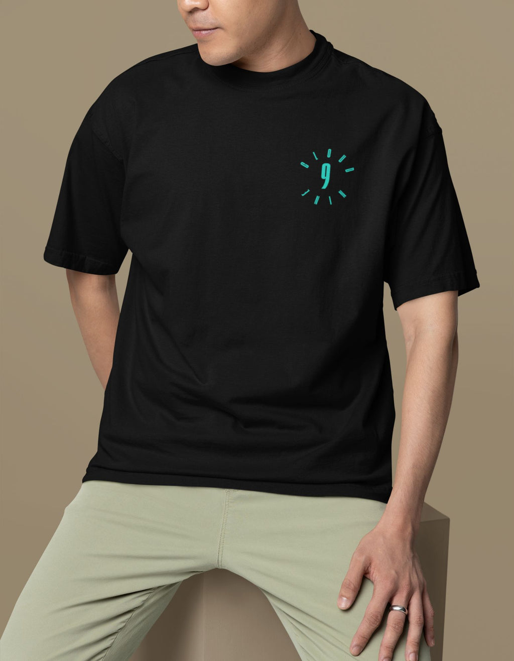 Unisex Oversized Clouds T-Shirt