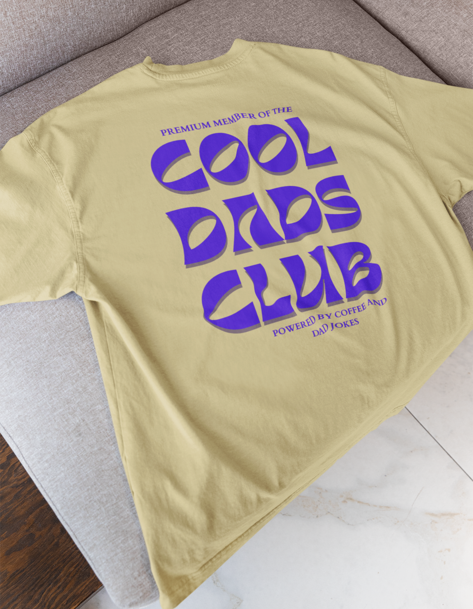 Oversized Cool Dads Club T-Shirt
