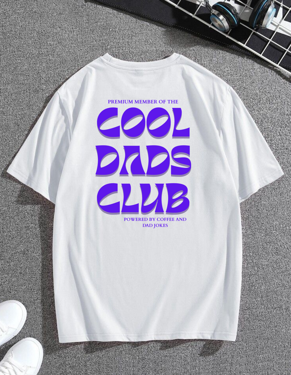 Oversized Cool Dads Club T-Shirt
