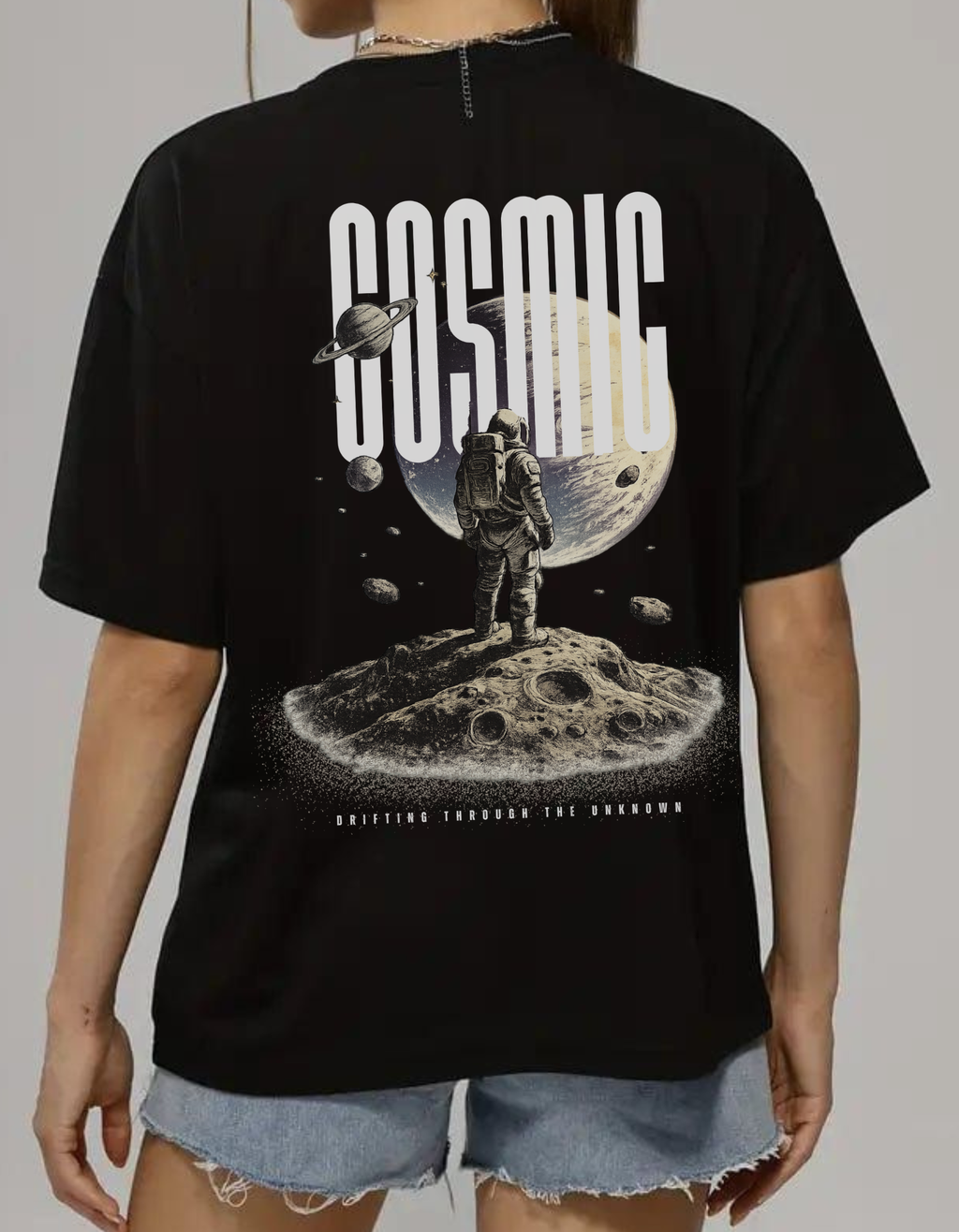 Unisex Oversized Cosmic T-Shirt