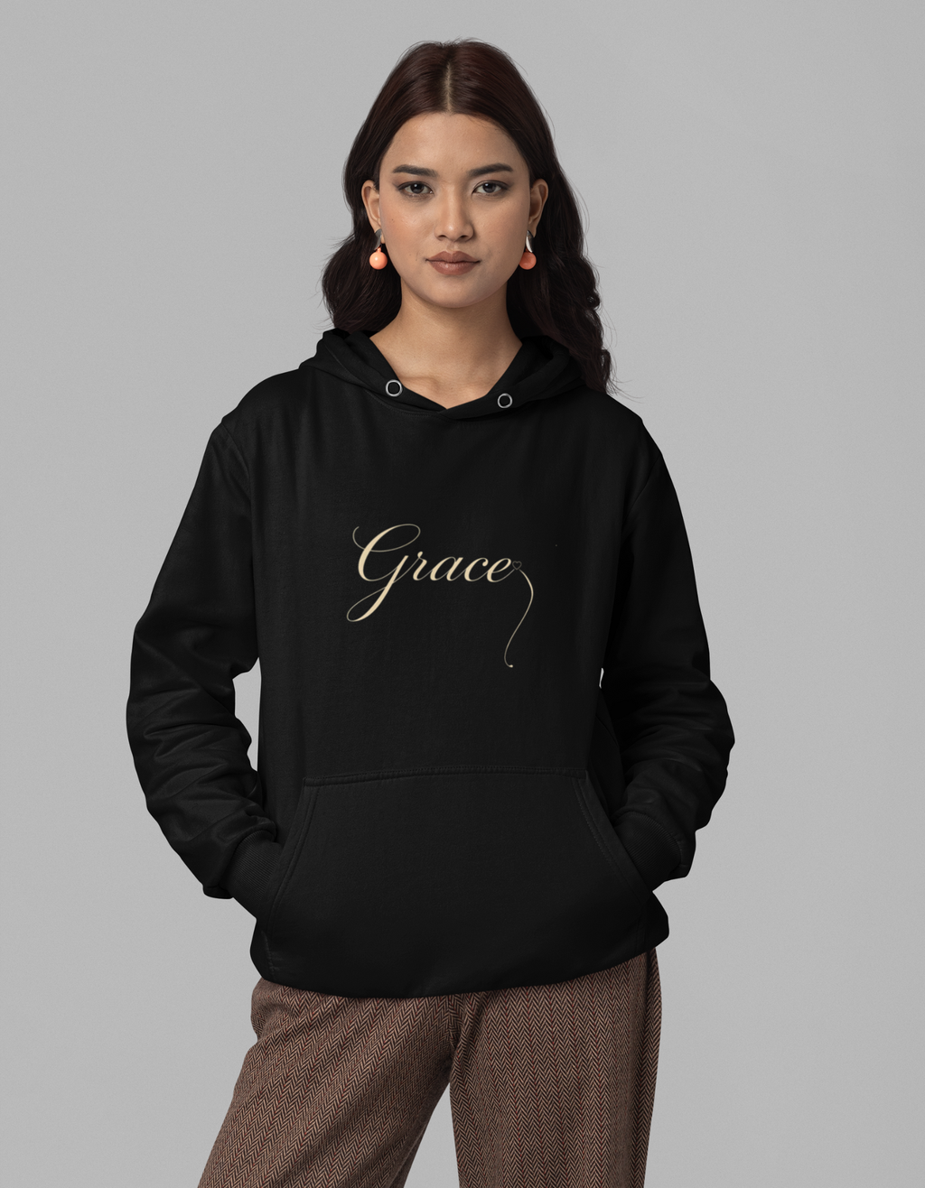Women's Typography Hoodie