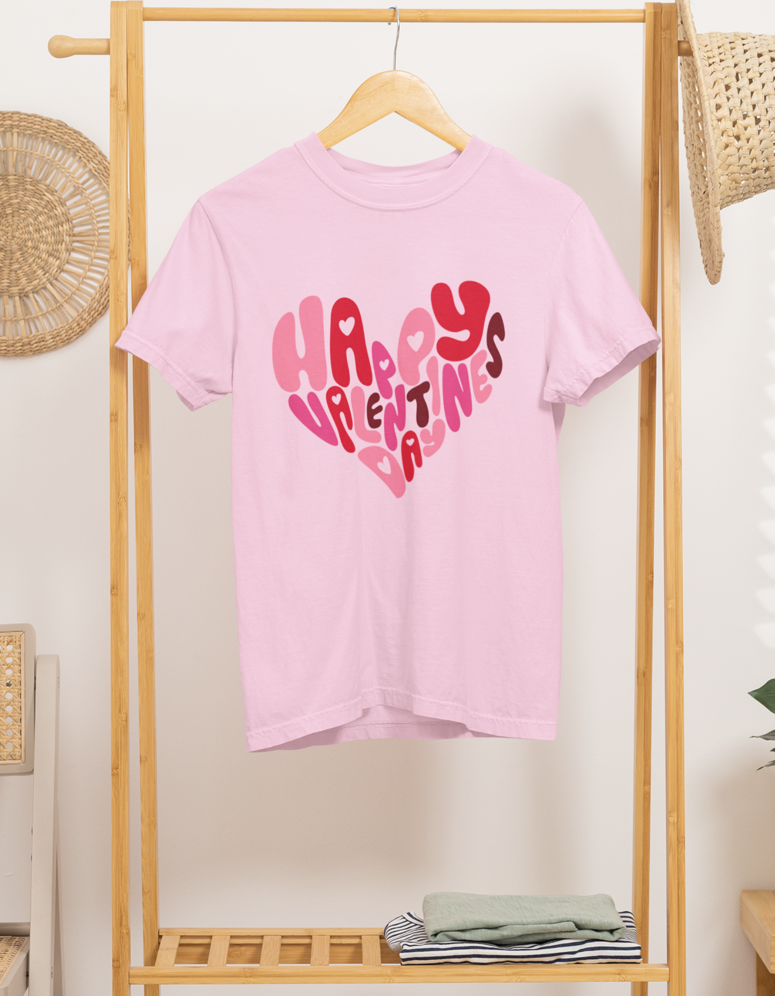 Women's Happy Valentine's Day T-Shirt