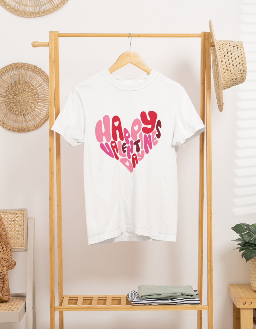 Women's Happy Valentine's Day T-Shirt