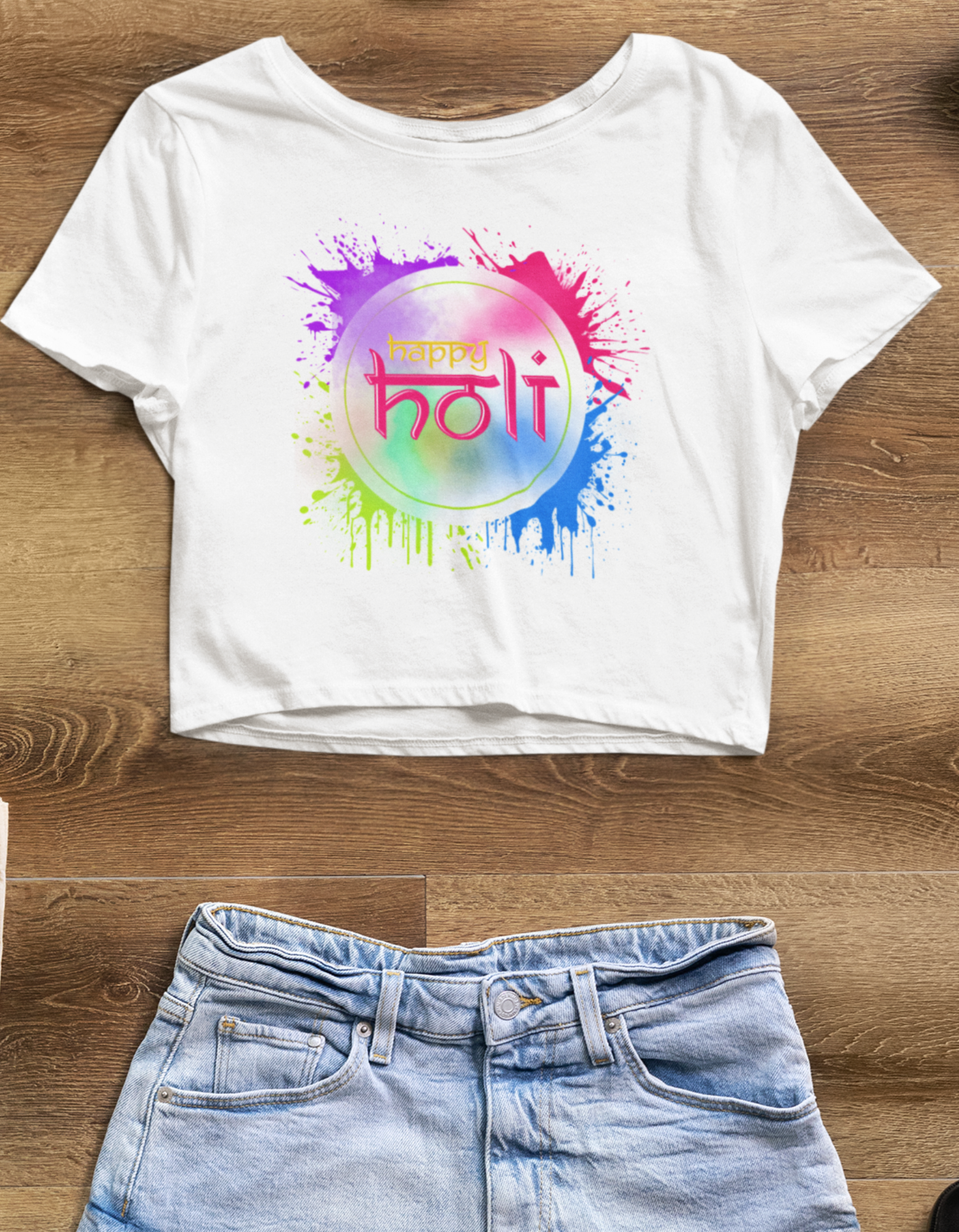 Women's Holi Baby Tee