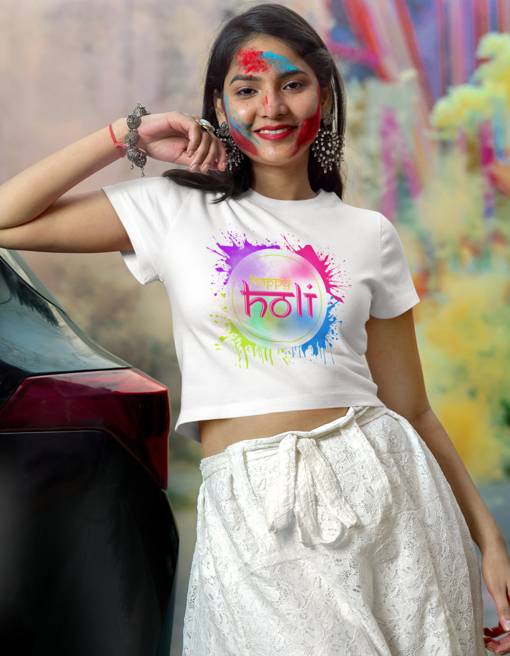 Women's Holi Baby Tee