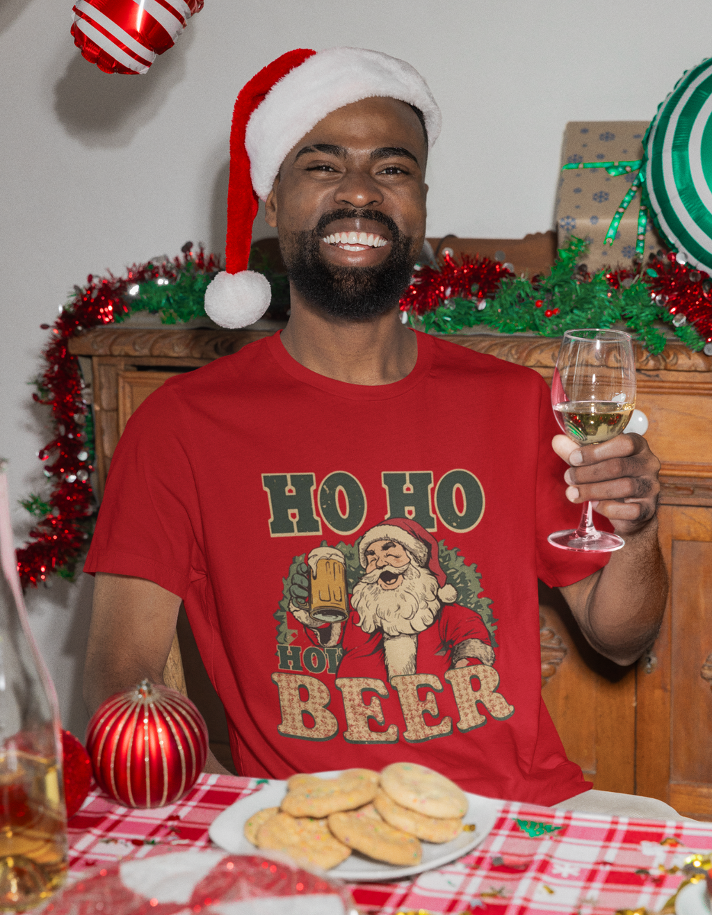 Men's Christmas Crew T-Shirt