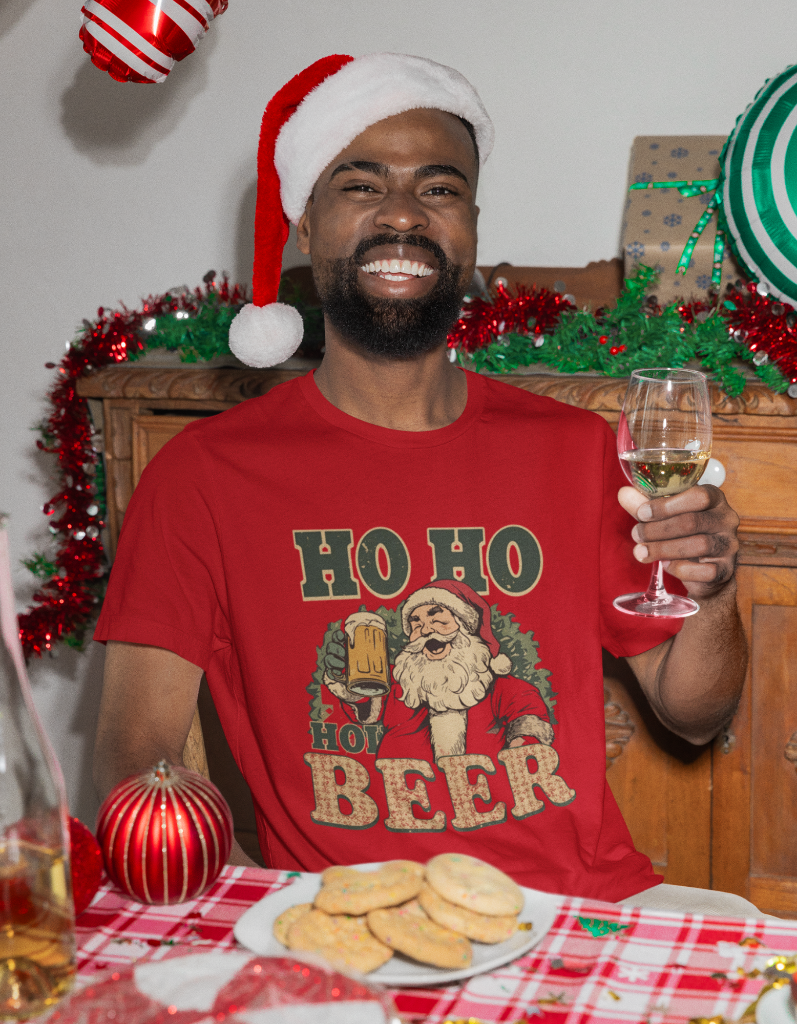 Men's Christmas Crew T-Shirt