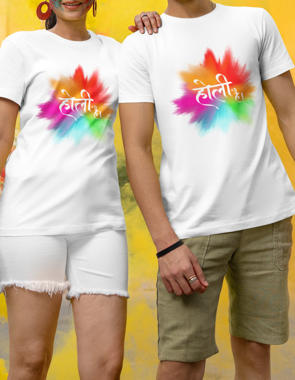 Unisex Crew T-Shirt for Holi