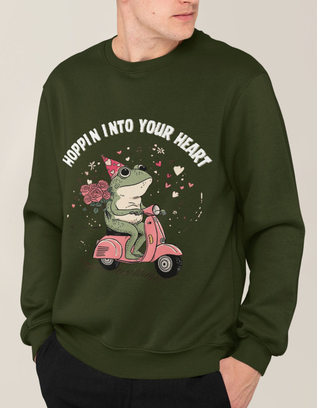 Men's Sweatshirt for Valentine's Day