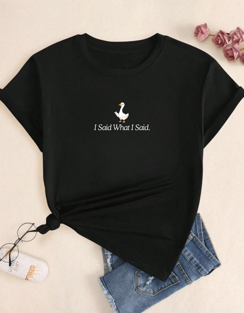 Women's Printed Crew T-Shirt