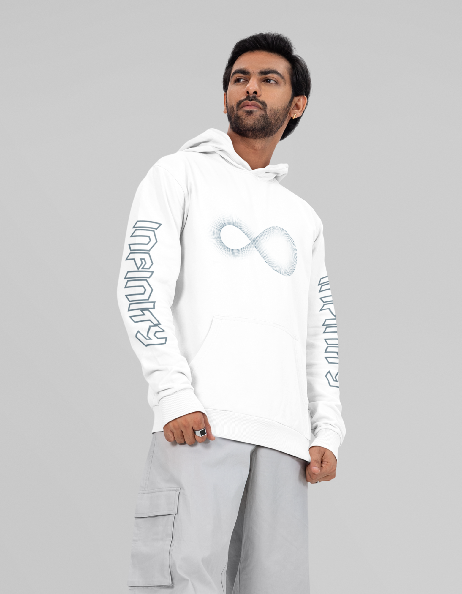 Unisex Infinity Printed Hoodie