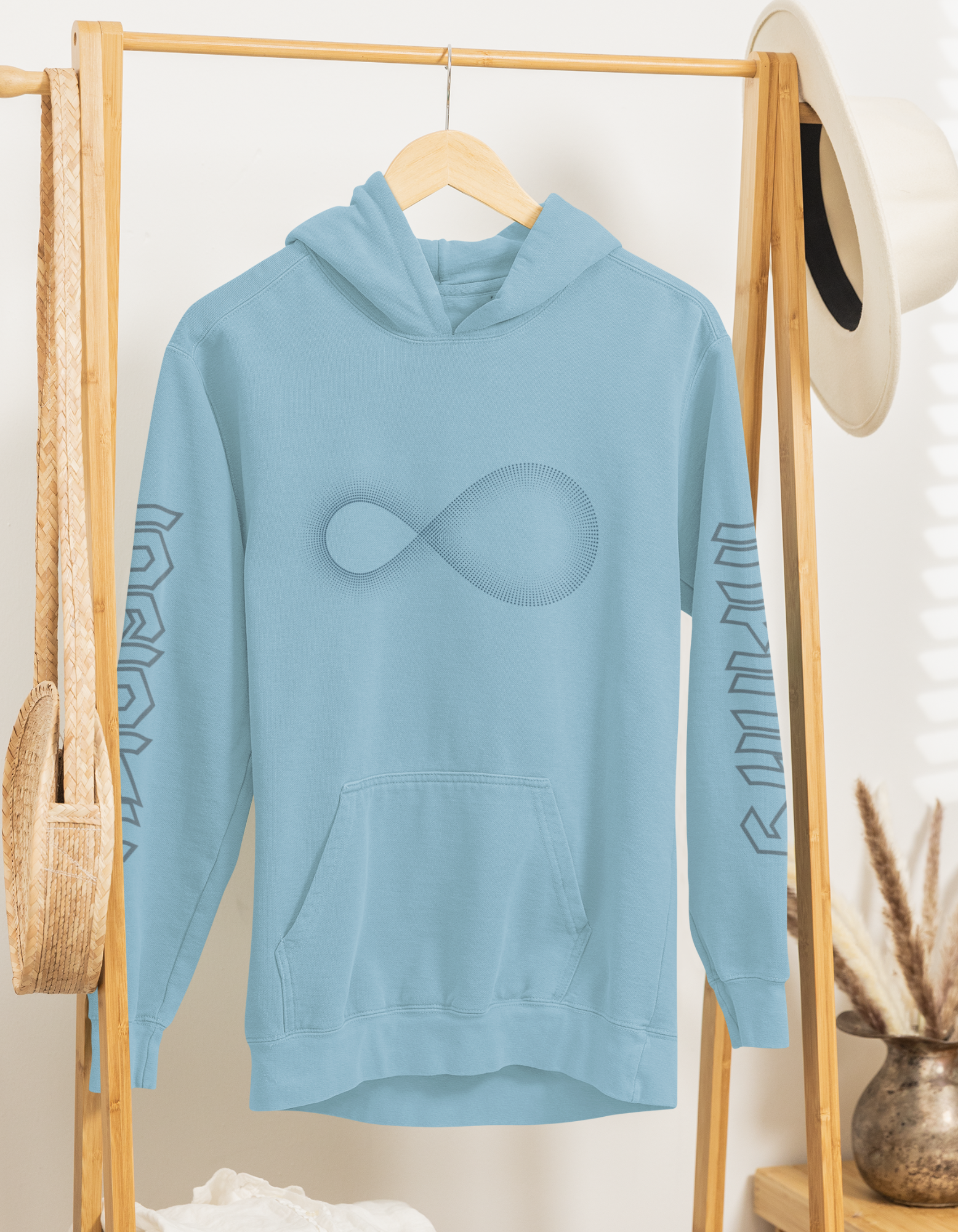 Unisex Infinity Printed Hoodie