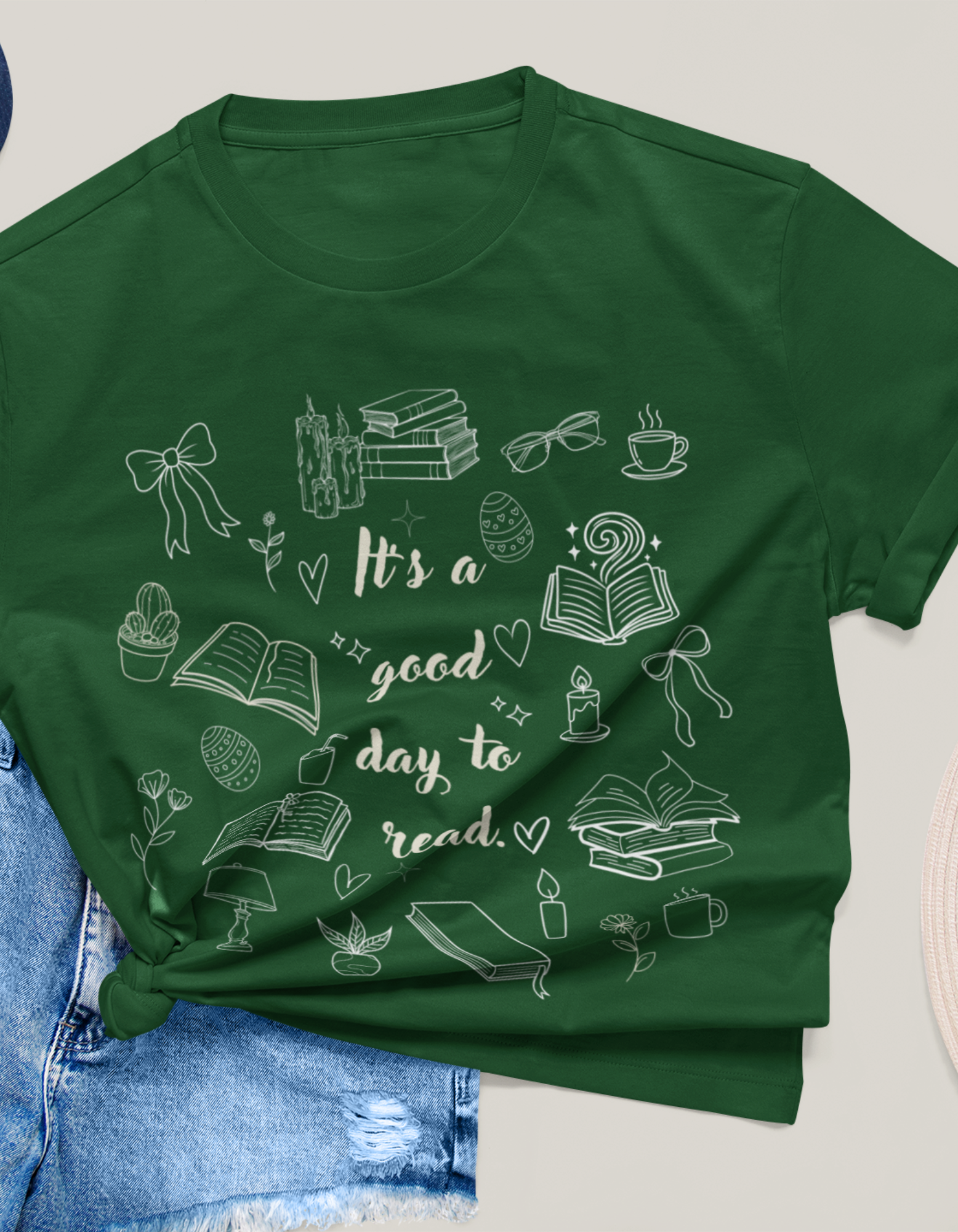 Women's Oversized Books Lovers T-Shirt