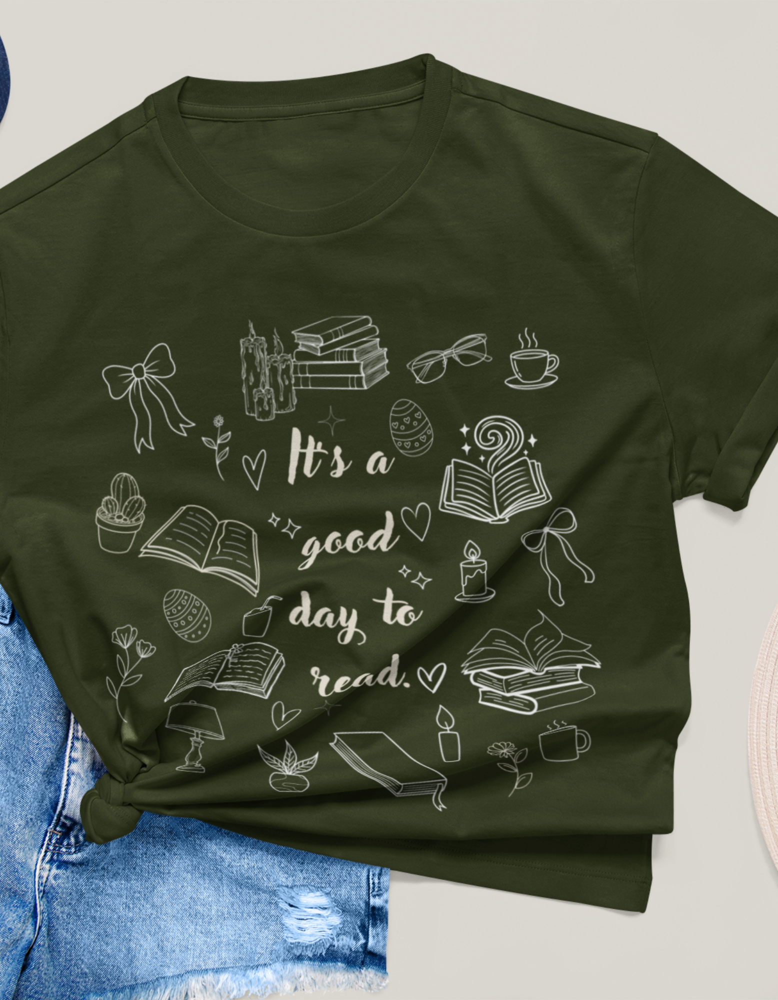 Women's Oversized Books Lovers T-Shirt