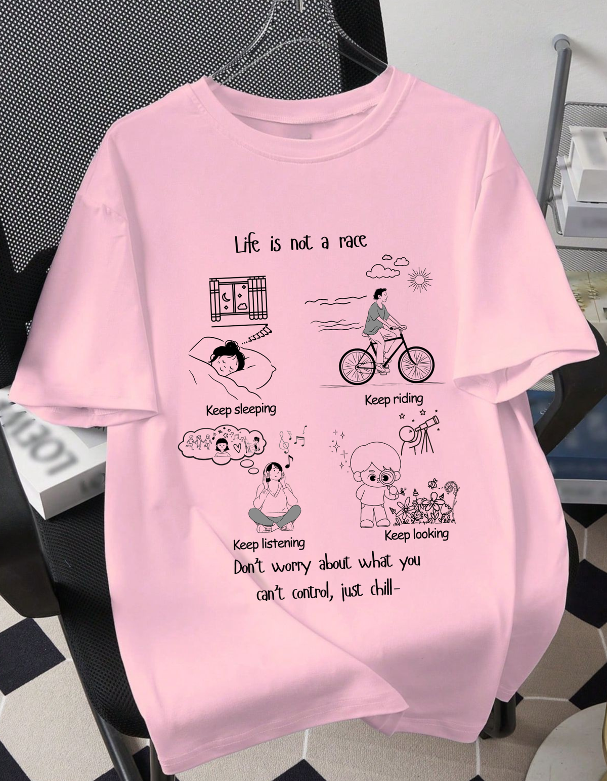 Unisex Oversized Printed T-Shirt