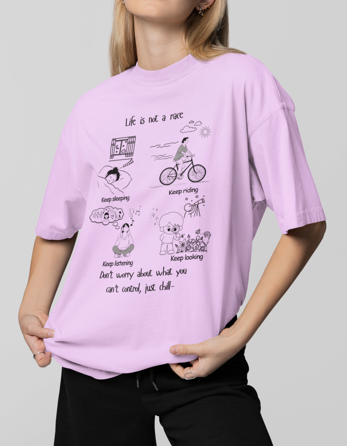 Unisex Oversized Printed T-Shirt