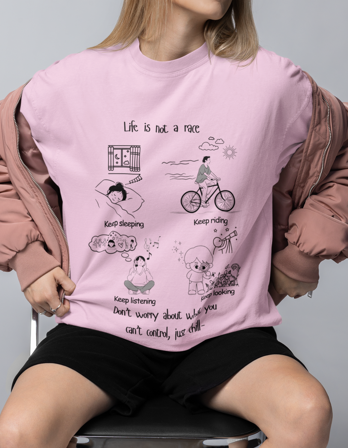 Unisex Oversized Printed T-Shirt