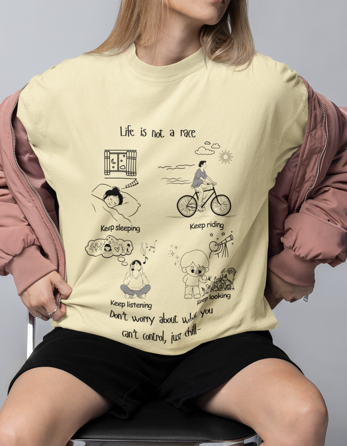 Unisex Oversized Printed T-Shirt