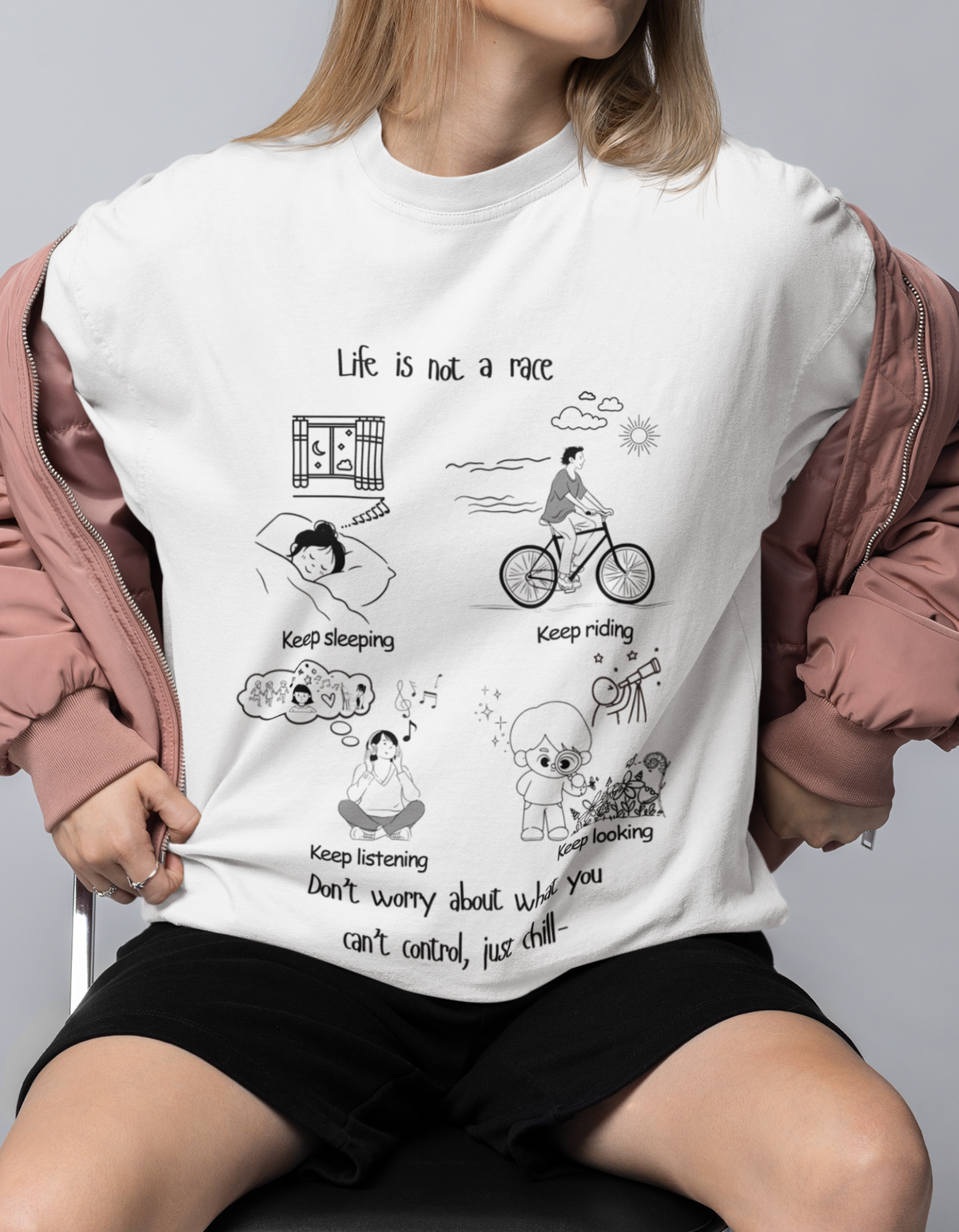 Unisex Oversized Printed T-Shirt