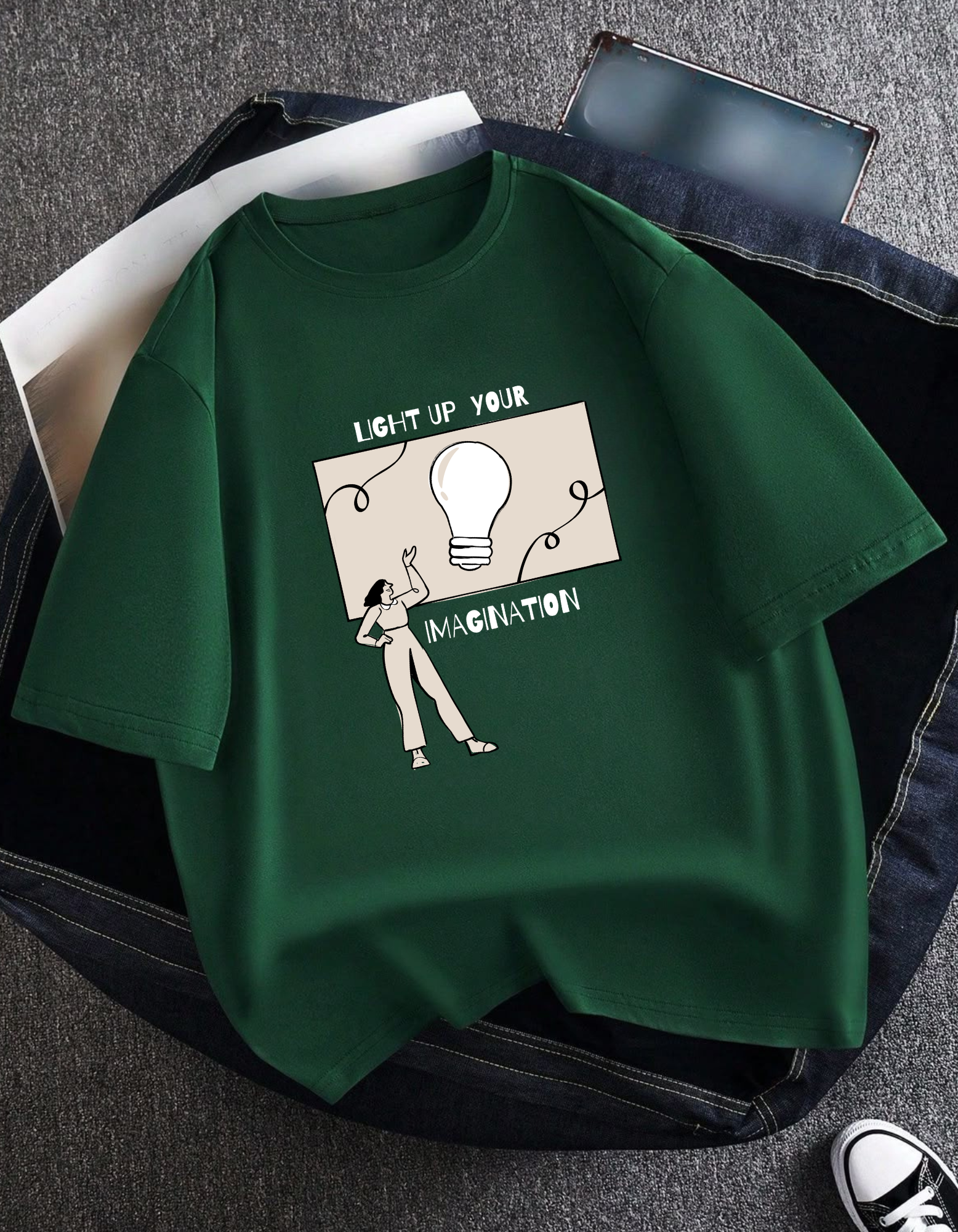 Women's  Light Up Oversized T-Shirt