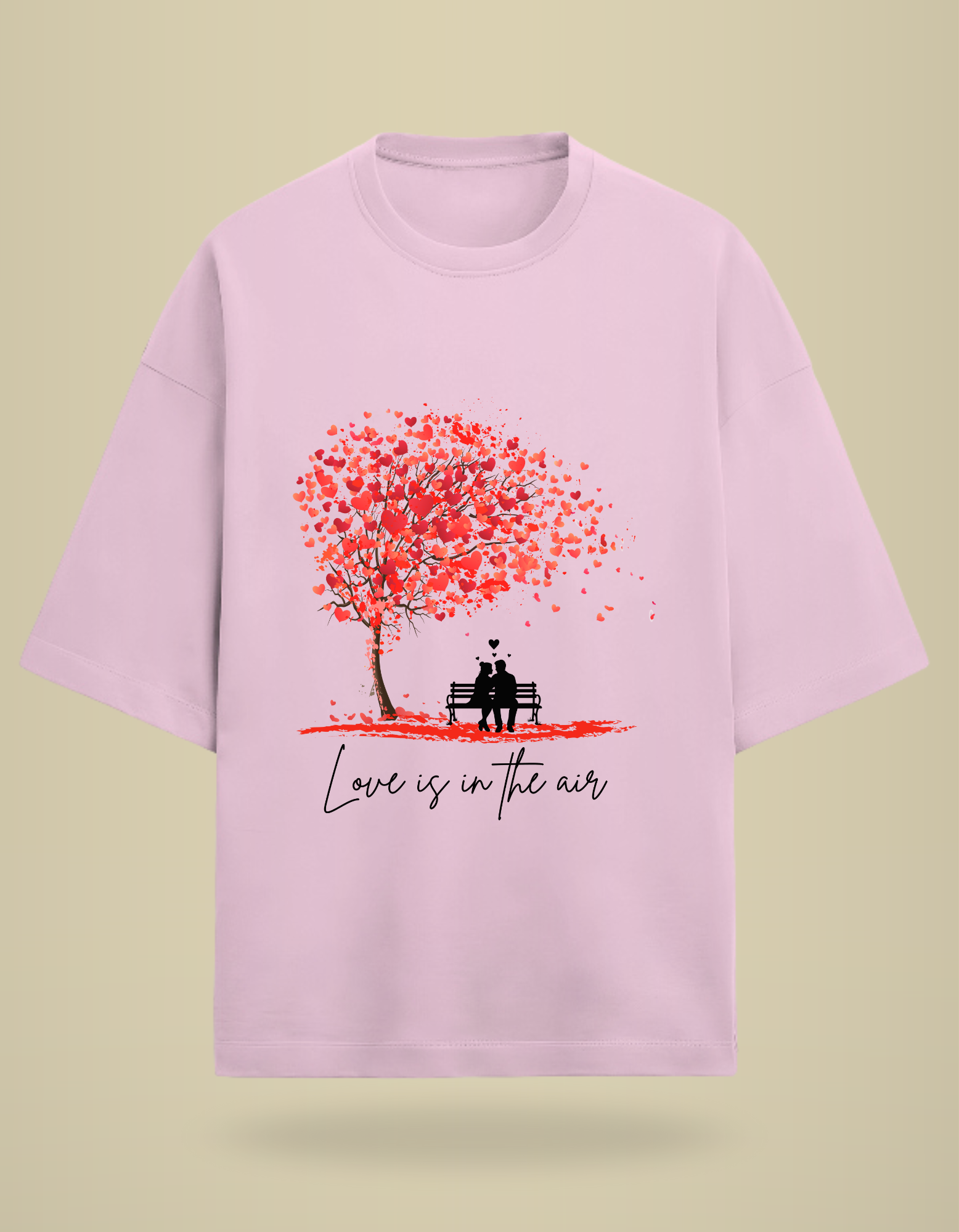Women's Valentine Oversized Tee