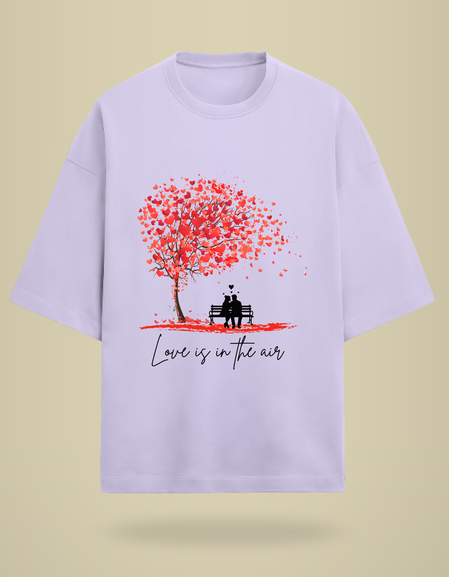 Women's Valentine Oversized Tee