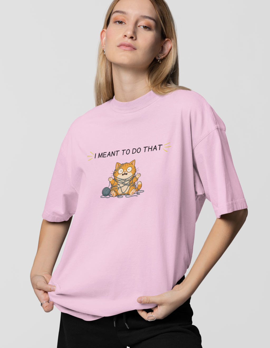 Women's Oversized Printed T-Shirt