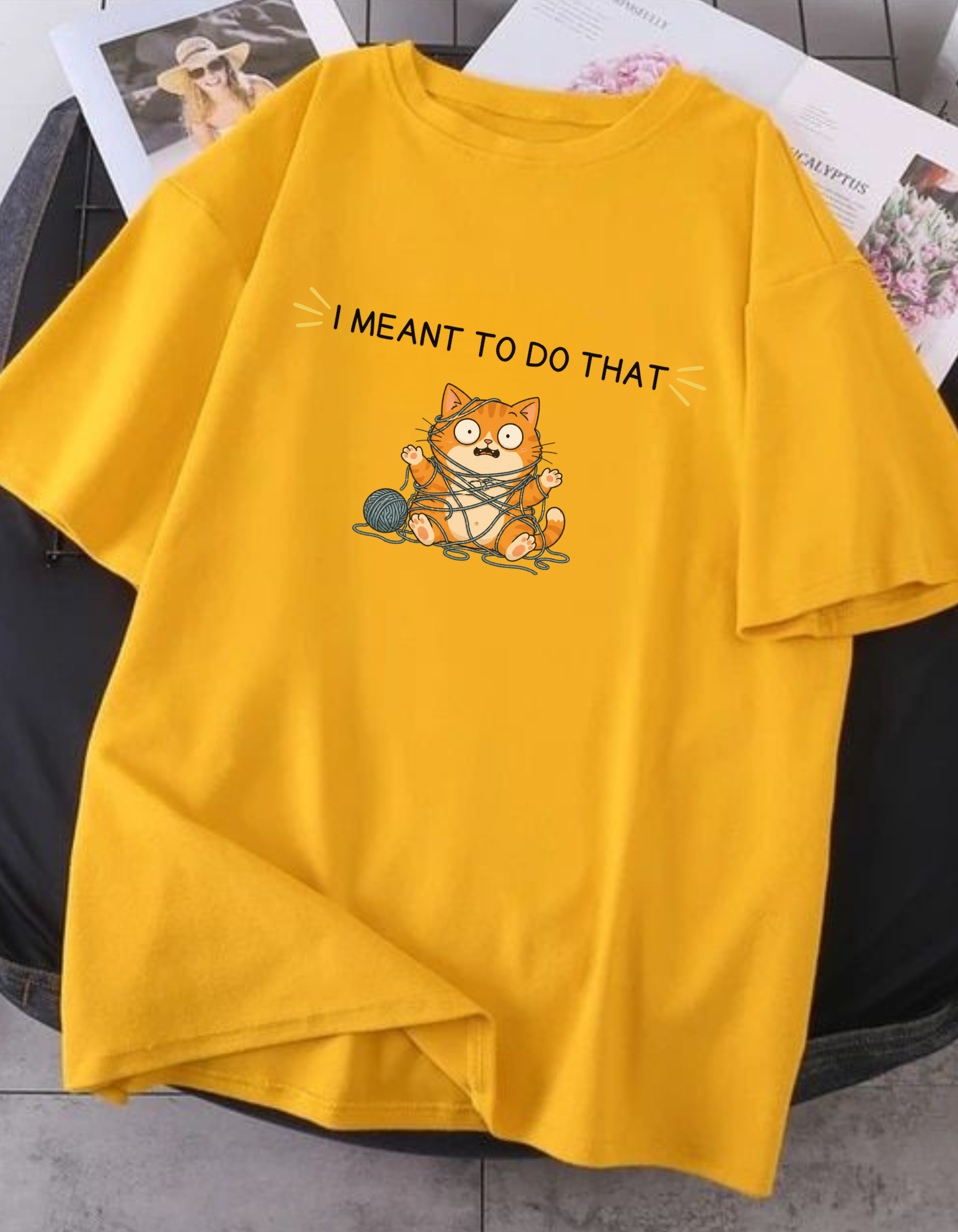Women's Oversized Printed T-Shirt