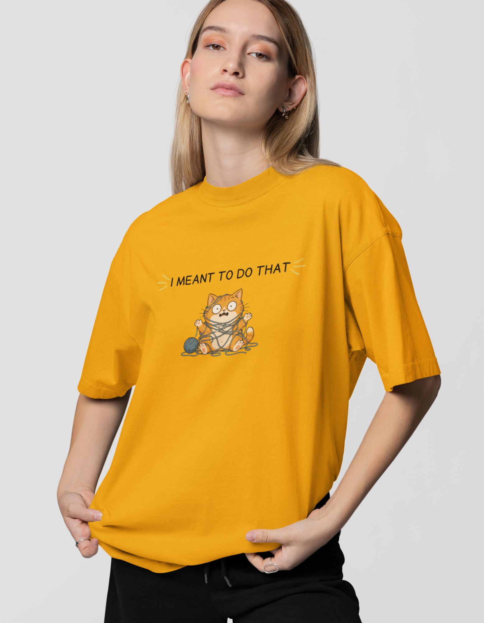Women's Oversized Printed T-Shirt