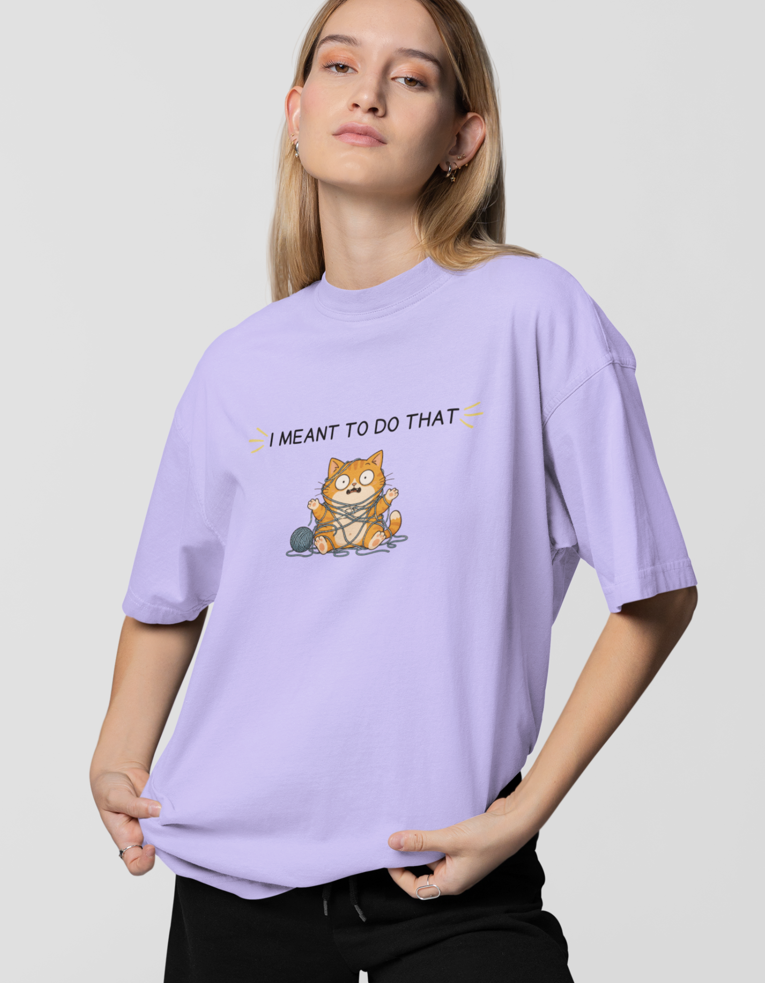 Women's Oversized Printed T-Shirt