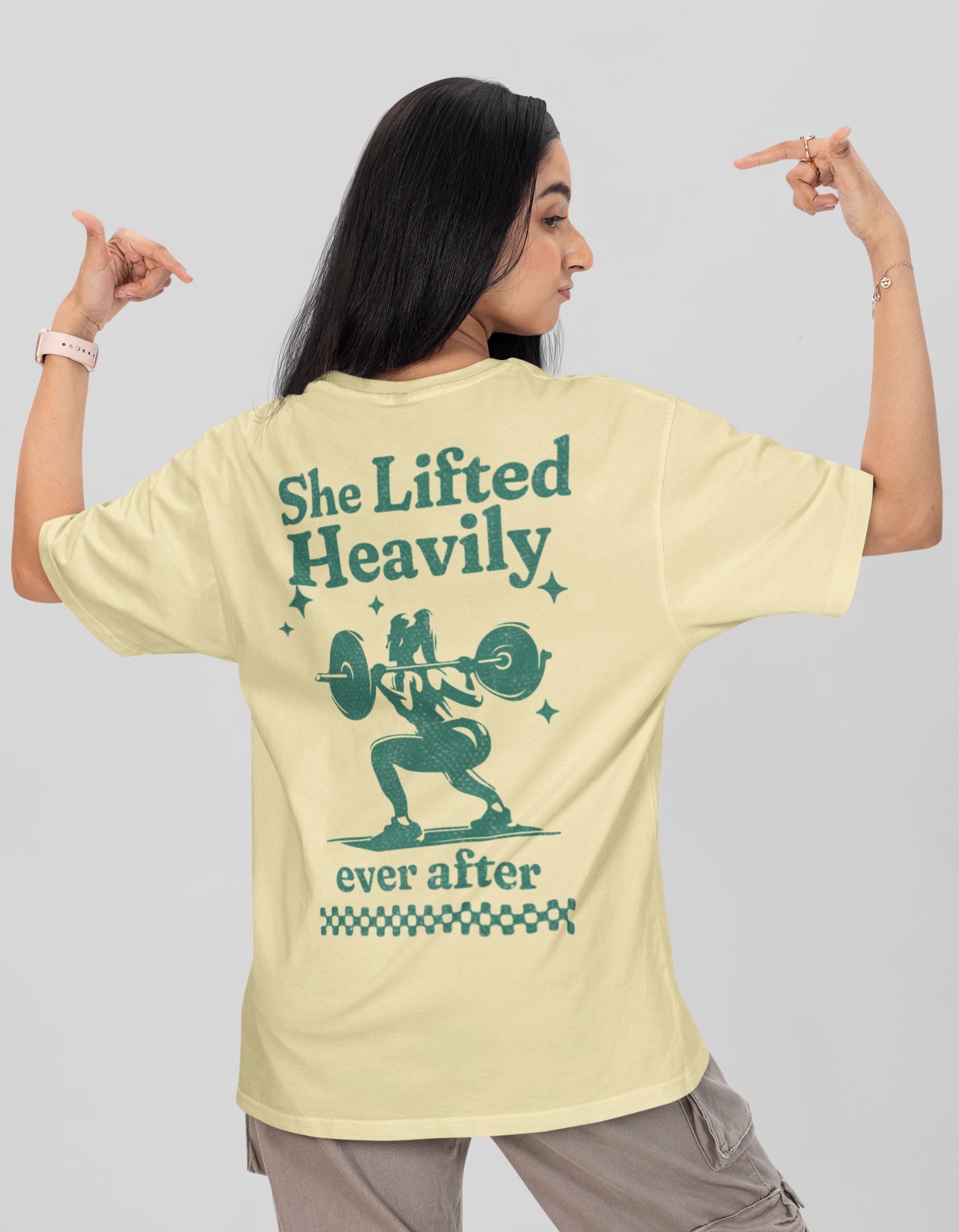 Women's Oversized Gym T-Shirt