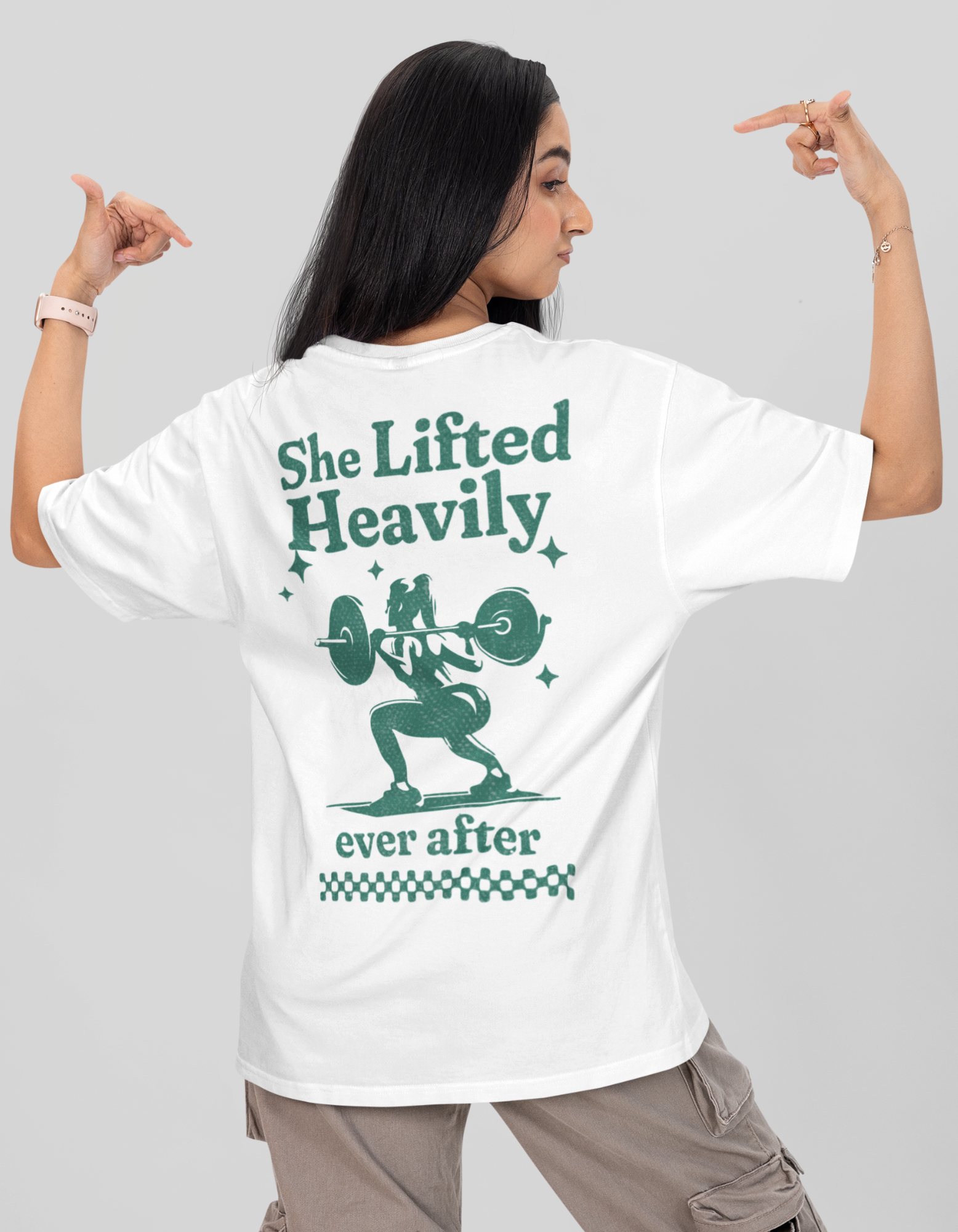 Women's Oversized Gym T-Shirt