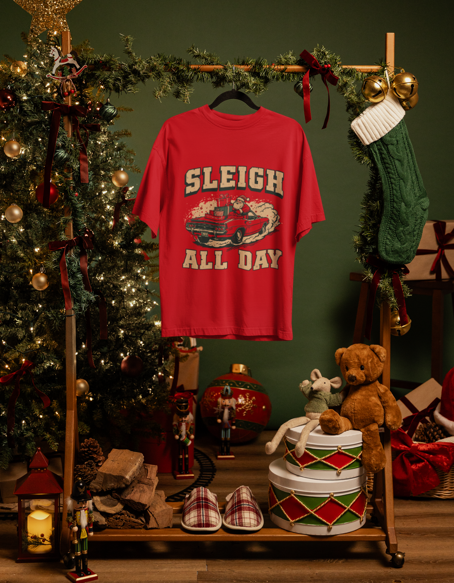 Sleigh All Day Men's T-Shirt