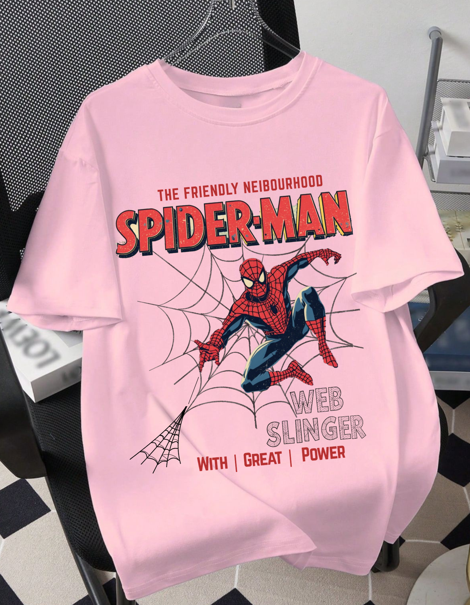 Spider-Man Unisex Oversized T-Shirt