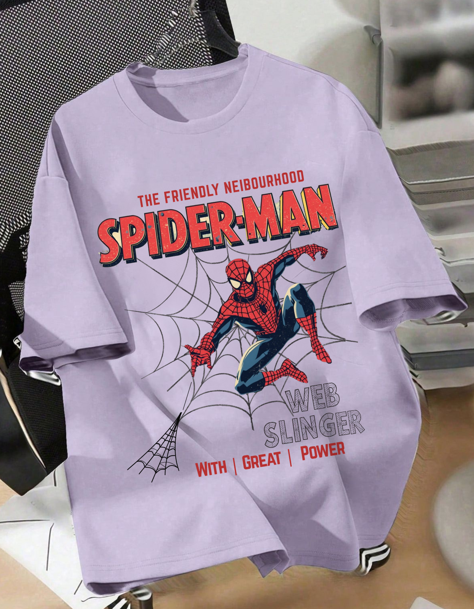 Spider-Man Unisex Oversized T-Shirt