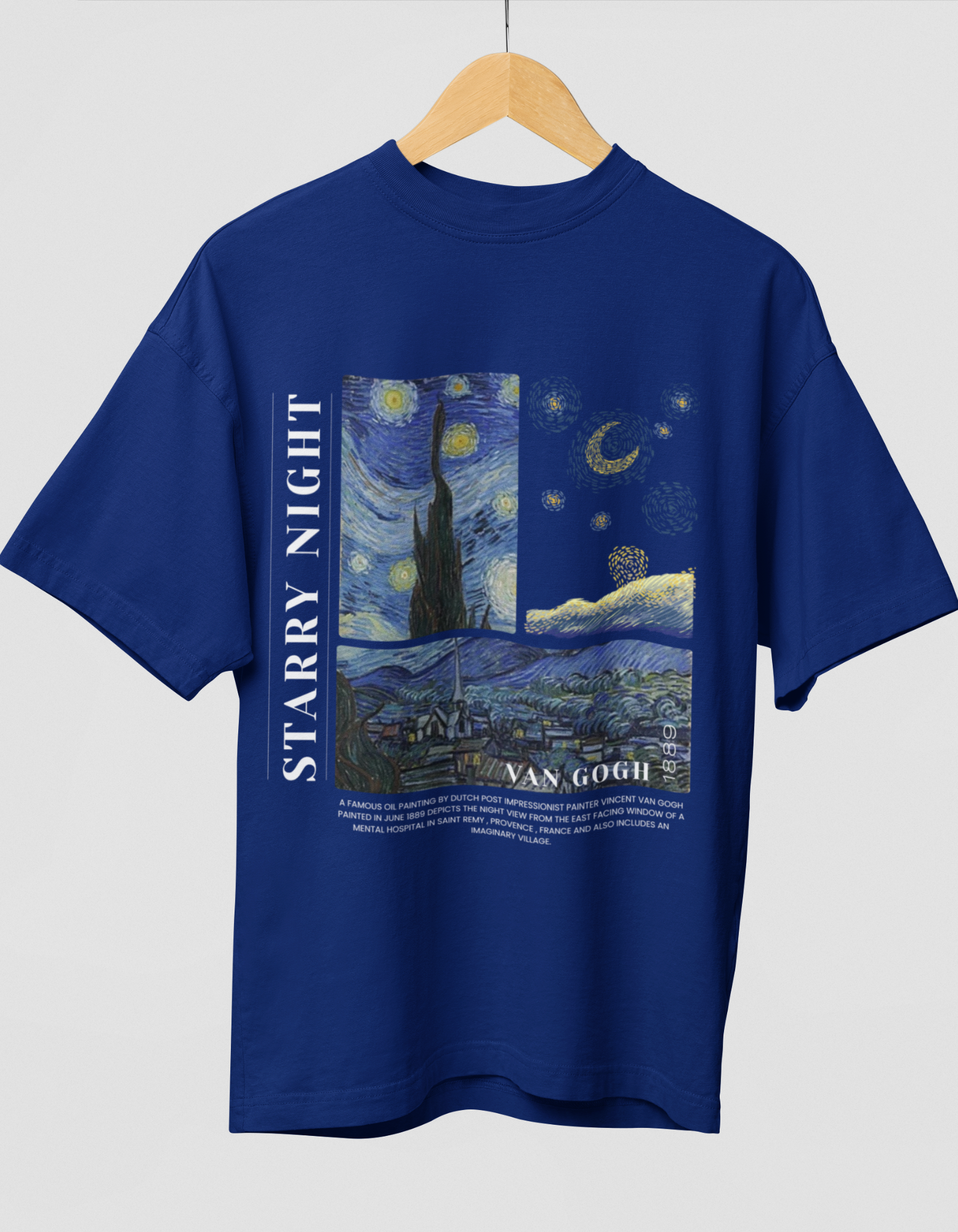 Starry Night Unisex Oversized T-Shirt