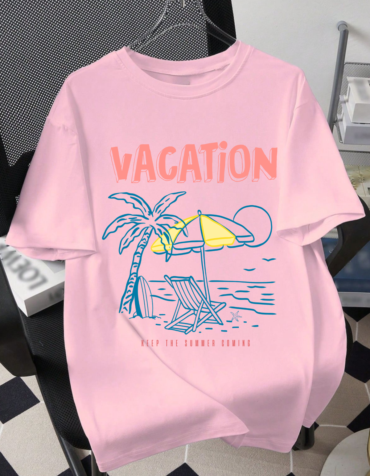 Unisex Oversized Vacation T-Shirt
