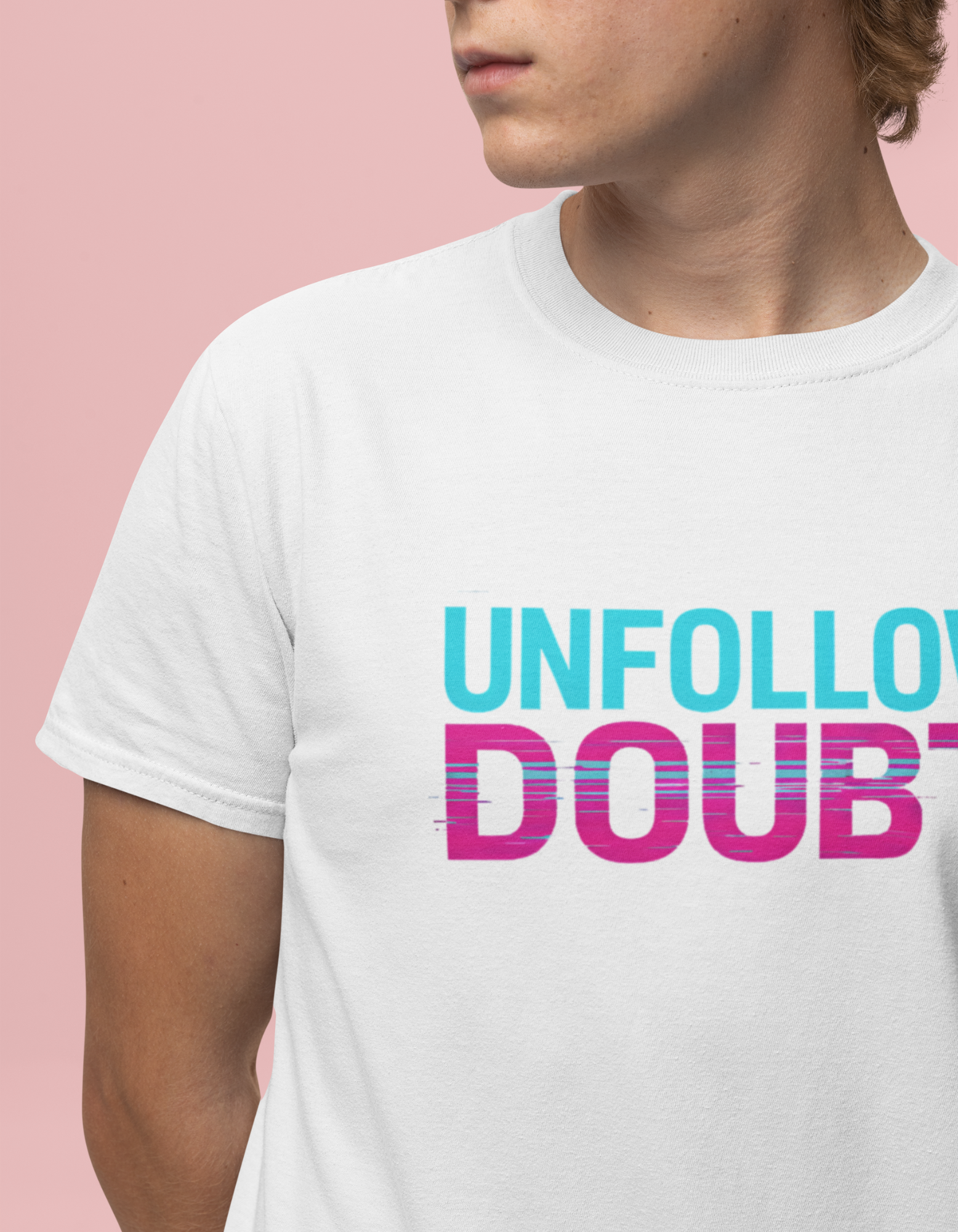 Unfollow Doubt Unisex Crew T-Shirt